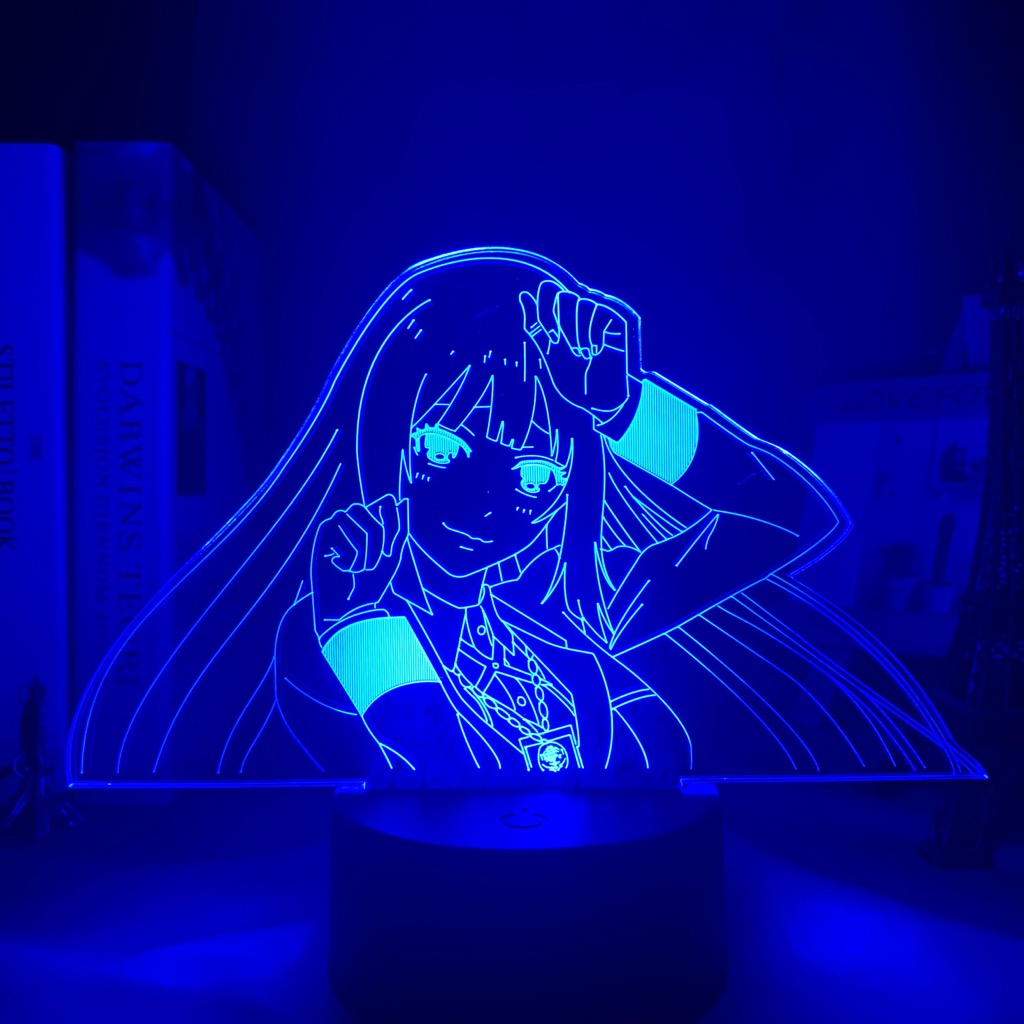 Anime Lamp: Yumeko Jabami Inspired Night Light | Kakegurui Anime Gifts