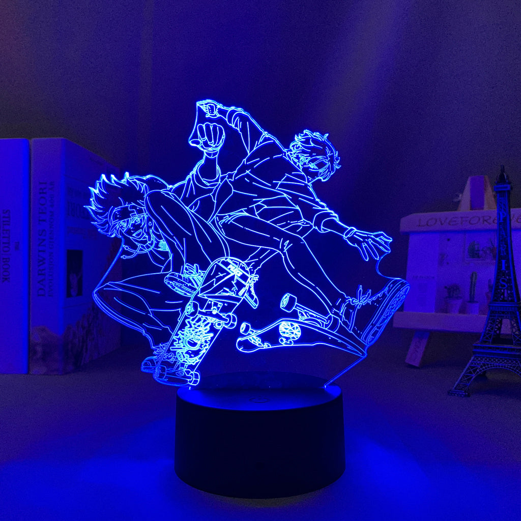 Anime Lamp: Reki x Langa Inspired Night Light | SK8 the Infinity Anime Gifts